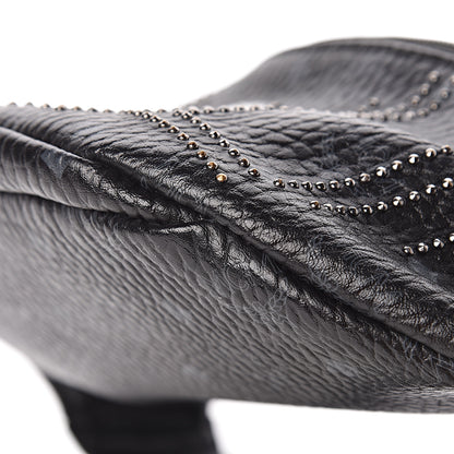 MCM Visetos Studded Belt Bag Black 8 of 9