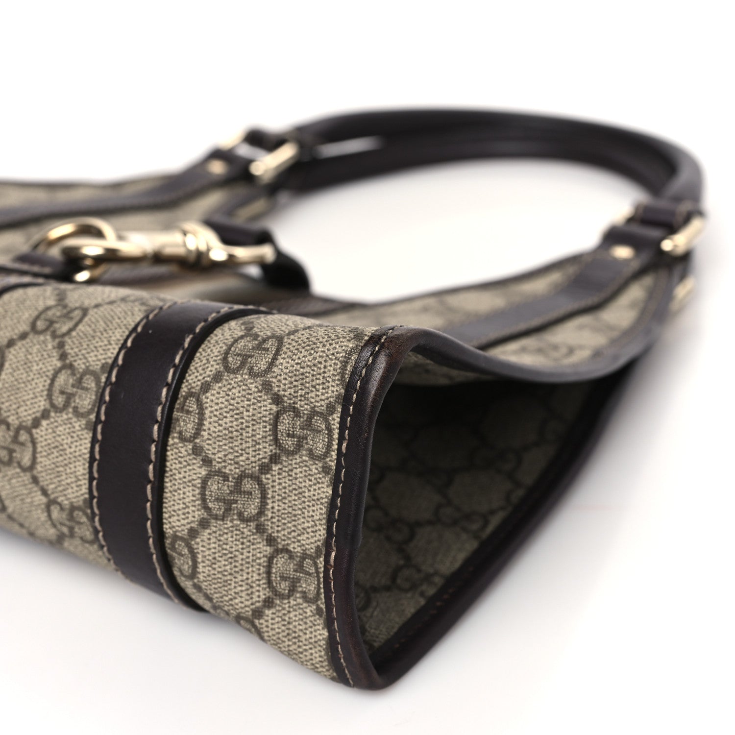 Gucci Monogram Small Joy Shoulder Bag Dark Brown 9 of 9