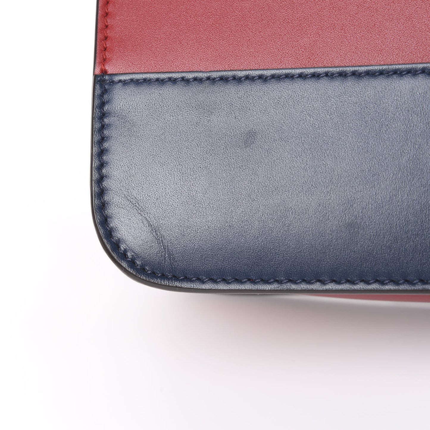 Calfskin Sylvie Web Queen Margaret Shoulder Bag Blue Agata Hibiscus Red Mystic White