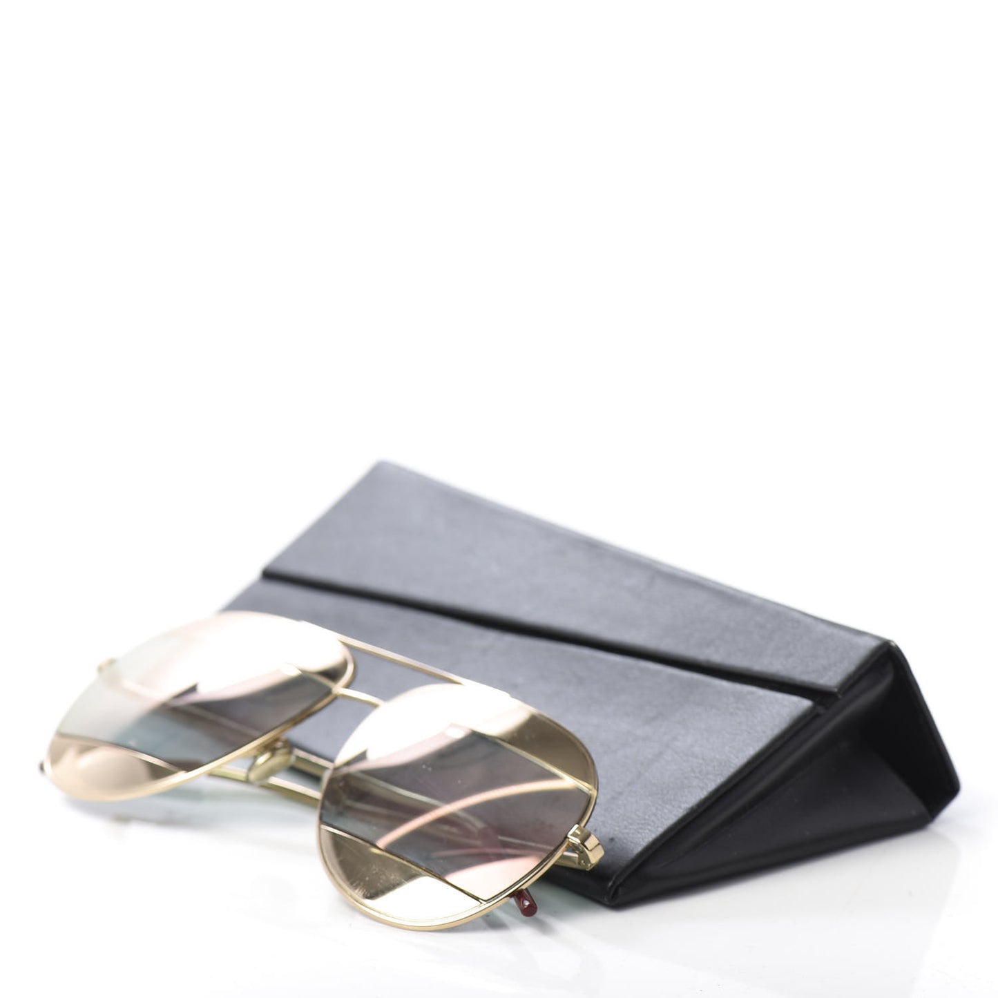 Split 1 Aviator Sunglasses Gold