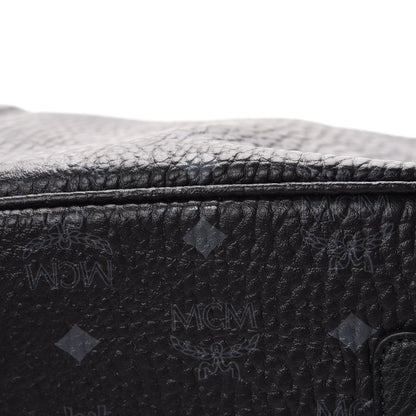 MCM Visetos Large Liz Reversible Shopper Tote Black 12 of 15