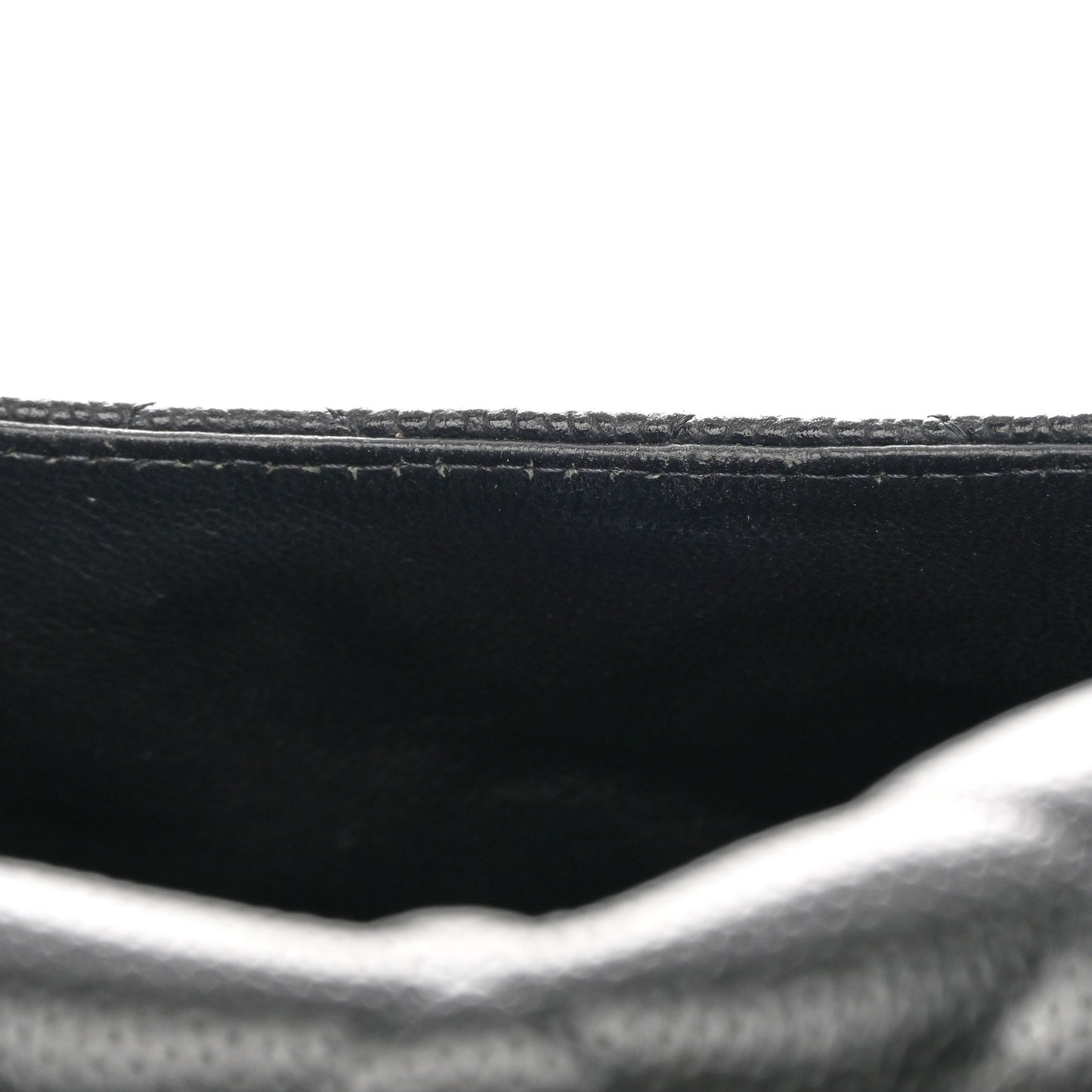 Caviar Quilted Jumbo Single Flap Black