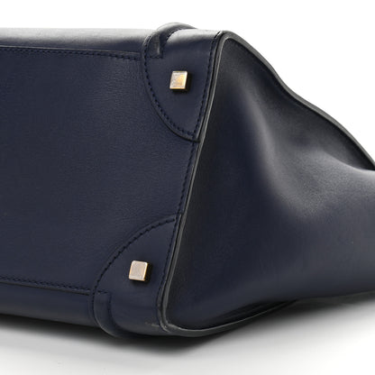 Celine Smooth Calfskin Mini Luggage Ink 8 of 9