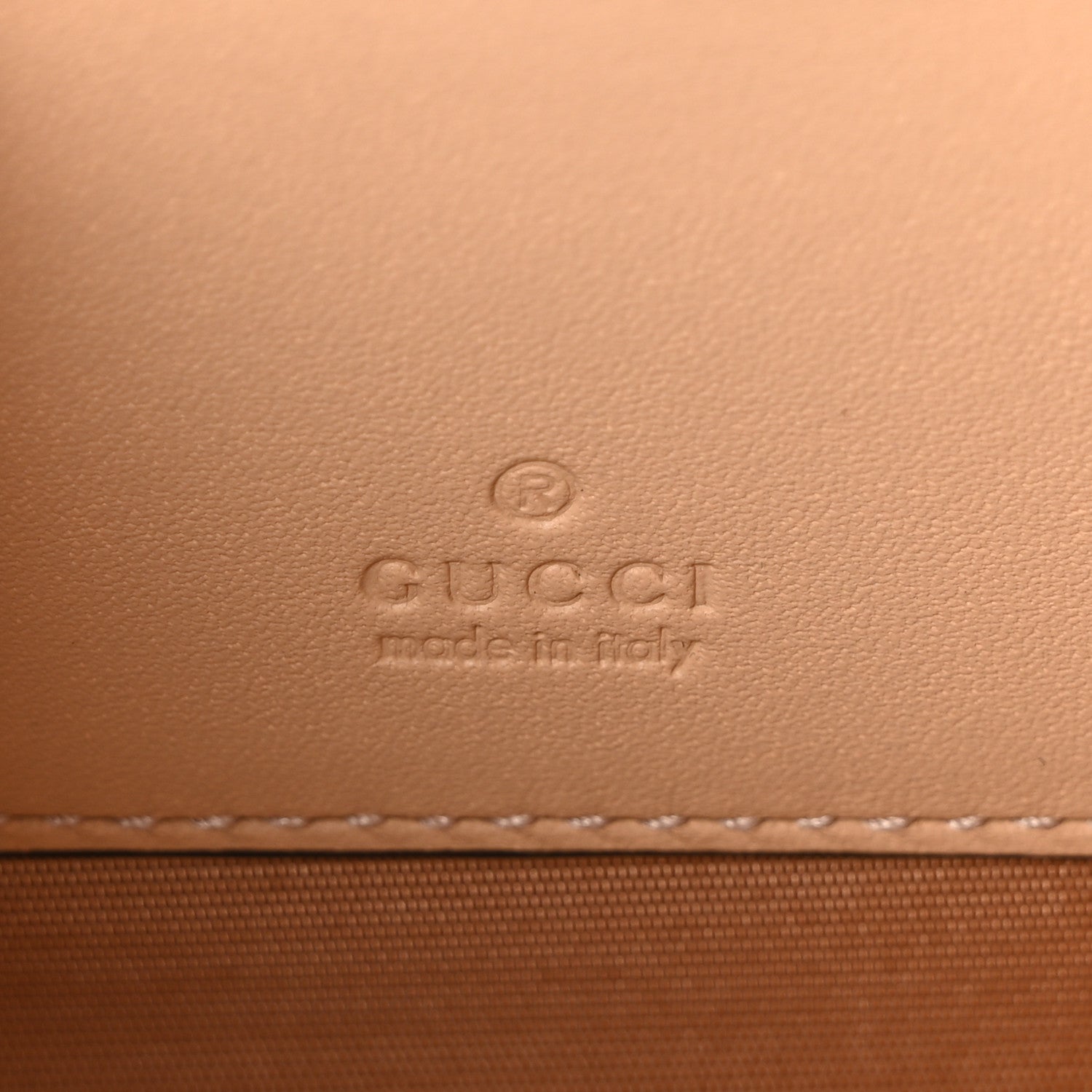 Gucci GG Supreme Monogram Calfskin Horsebit Print Mini Padlock Top Handle Shoulder Bag Beige Ebony Light Pink 6 of 10
