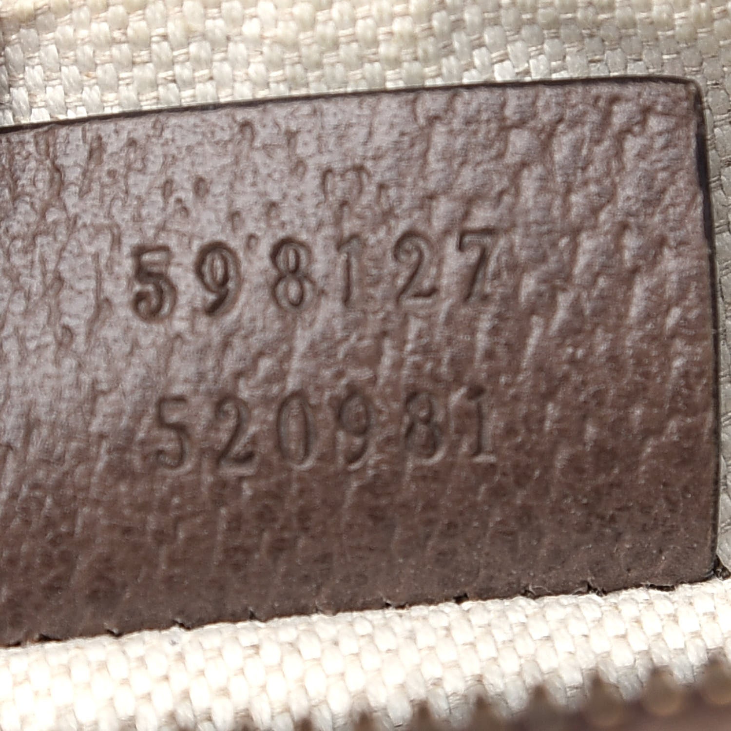 Gucci GG Supreme Monogram Web Mini Ophidia Messenger Brown 7 of 9