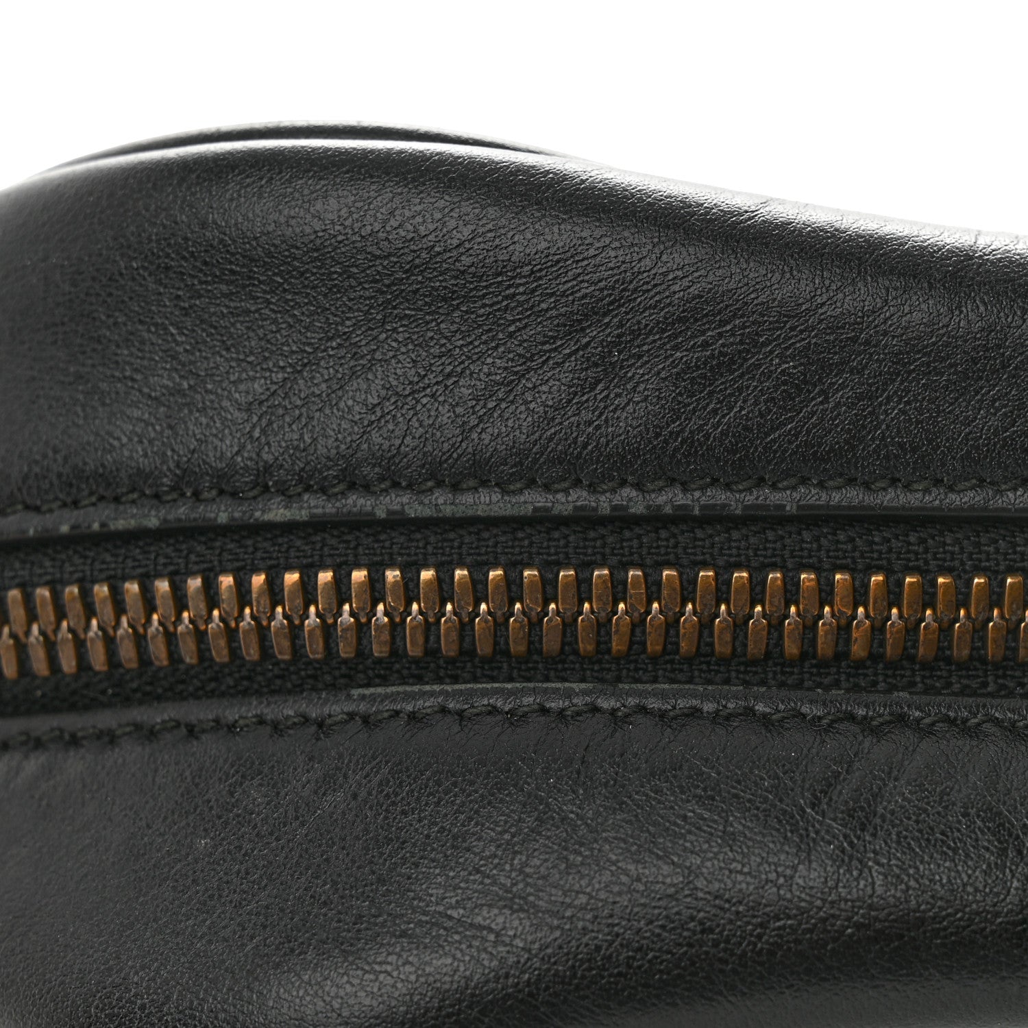 Gucci Calfskin Matelasse Small GG Marmont Chain Shoulder Bag Black 14 of 16