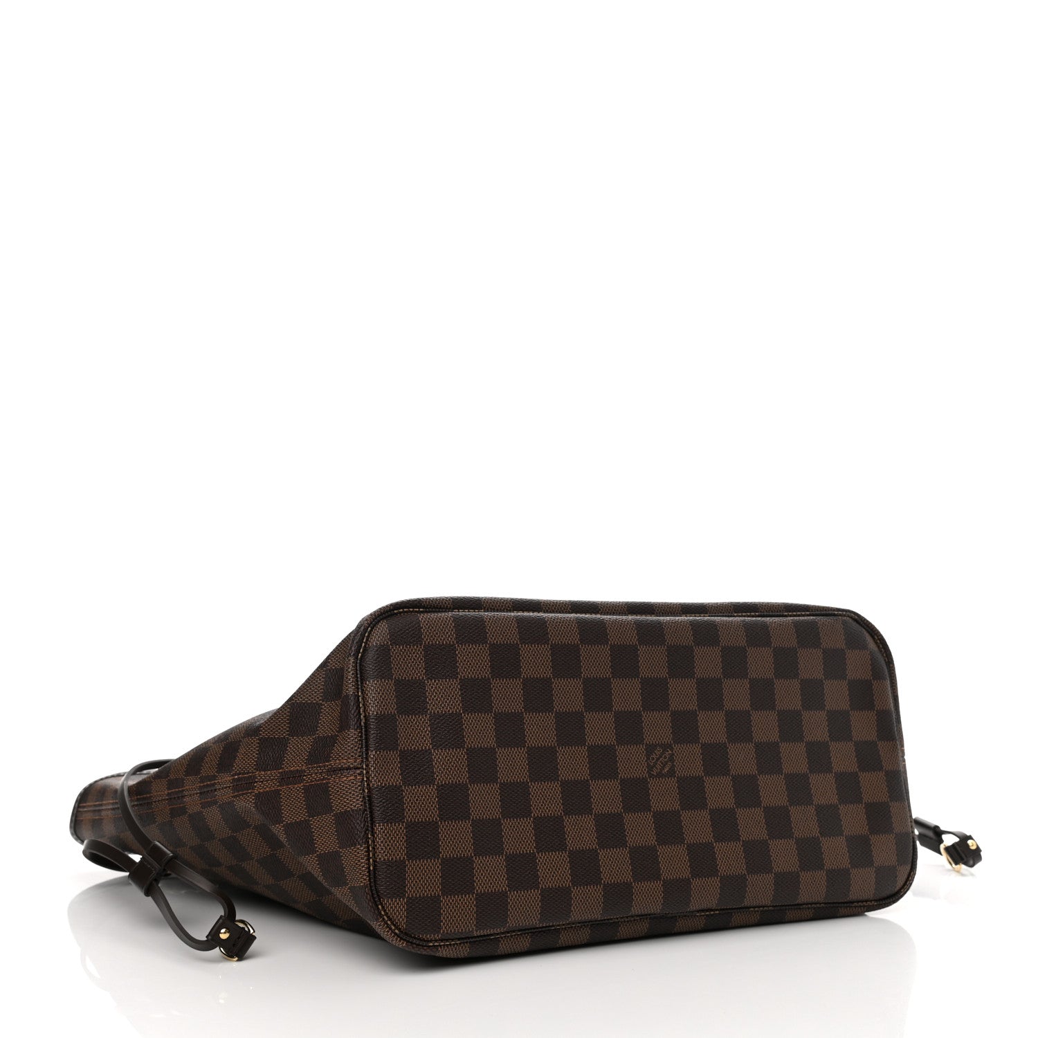 Louis Vuitton Damier Ebene Neo Neverfull MM Rose Ballerine 4 of 9