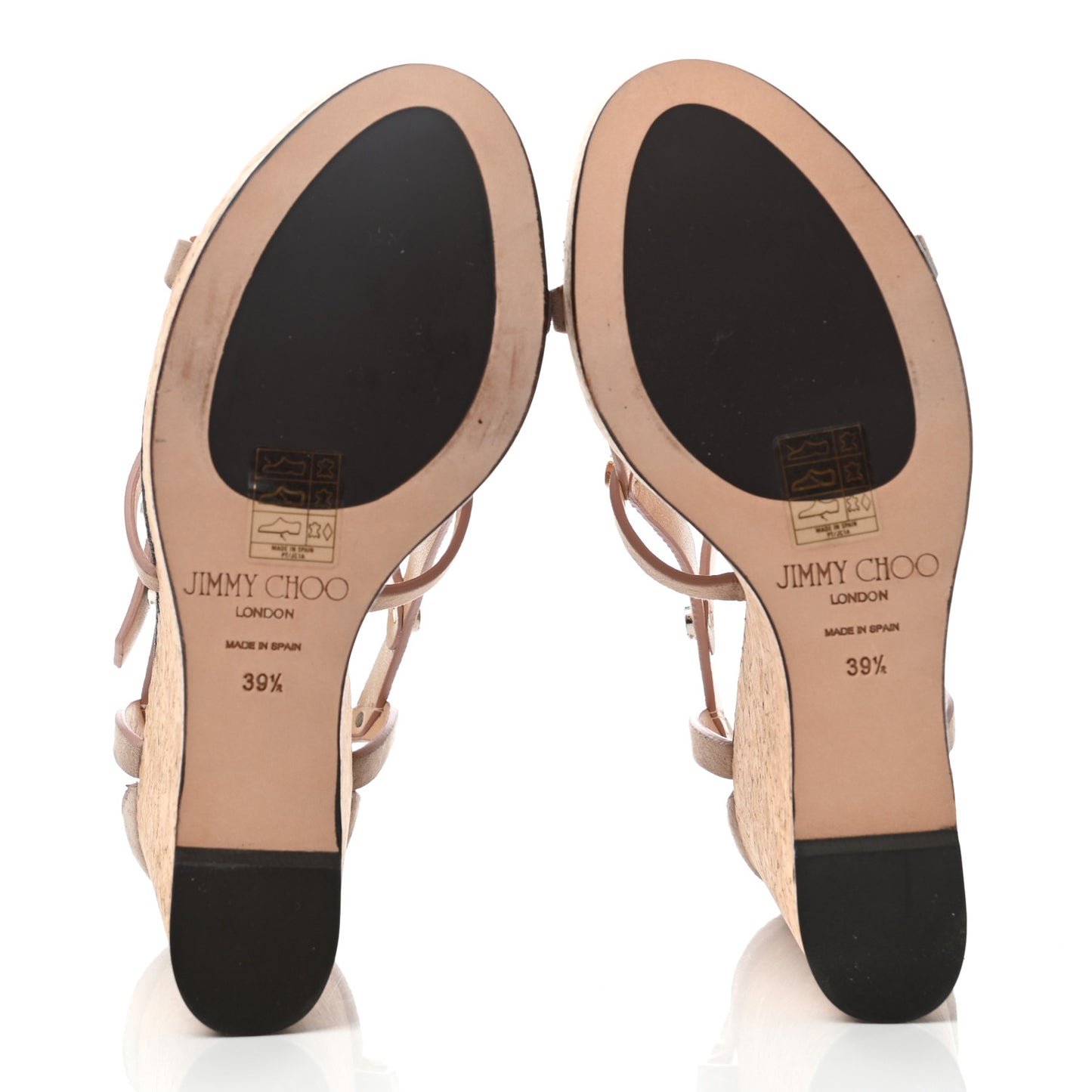 Suede Nerissa 120 Wedges 39.5 Ballet Pink