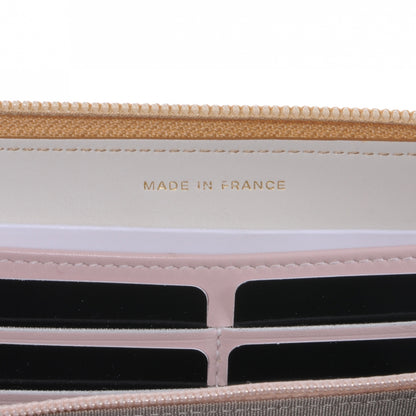 Chanel Calfskin Large Zip Around Wallet Gold 6 of 9