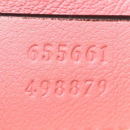 Gucci Wonka Grain Calfskin Mini Diana Tote Bag Wild Rose Fuxia Fluo 7 of 10