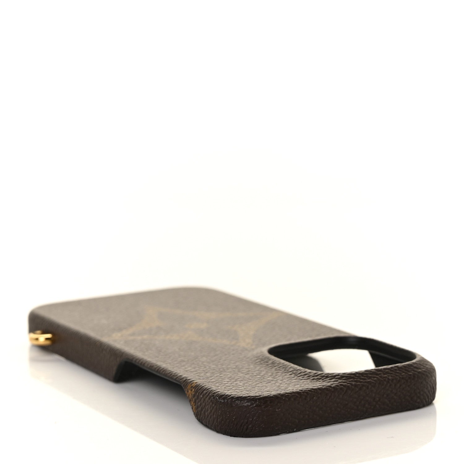 Louis Vuitton Monogram Bumper On Strap iPhone 13 Black 9 of 21