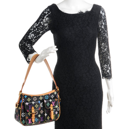 Louis Vuitton Monogram Multicolor Lodge PM Black 2 of 7