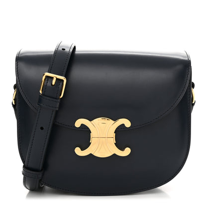 Celine Shiny Calfskin Teen Besace Navy Blue 1 of 13