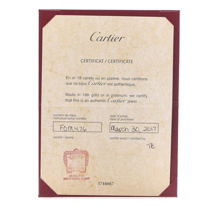 Cartier 18K Pink Gold Small LOVE Hoop Earrings 6 of 7
