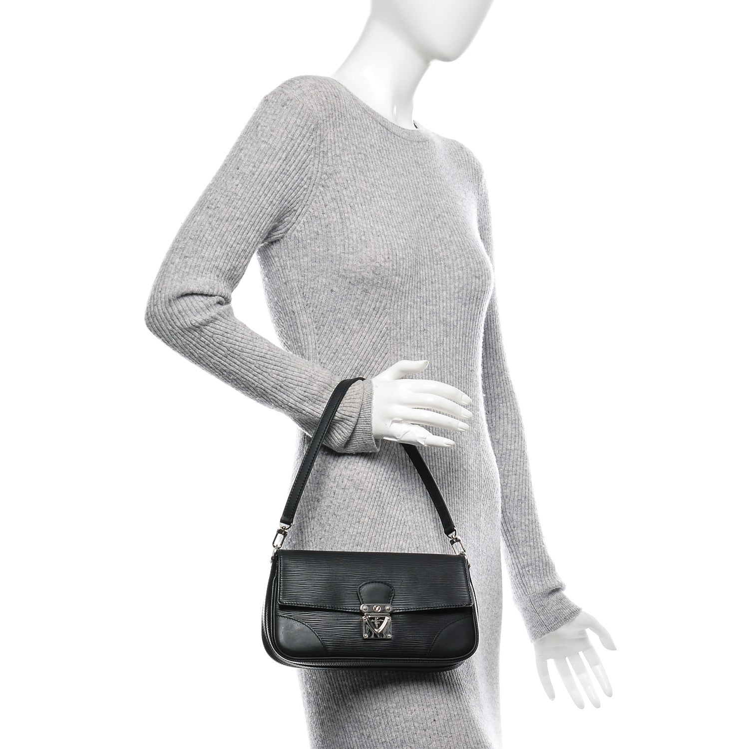 Louis Vuitton Epi Segur Pochette Black 2 of 6