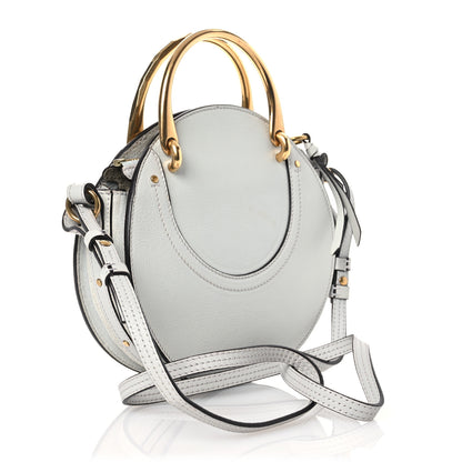 Chloe Calfskin Suede Small Pixie Bag Airy Grey 3 of 14