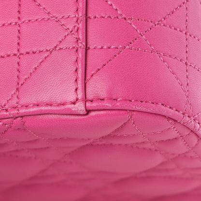 Christian Dior Lambskin Cannage Large Miss Dior Flap Fuchsia 10 of 11