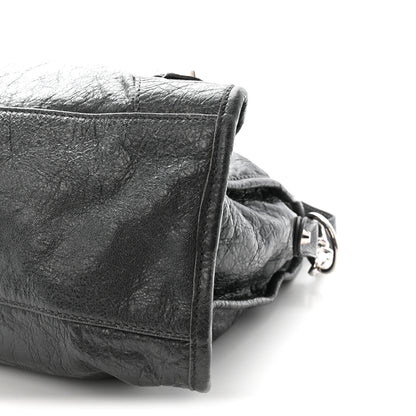 Balenciaga Agneau Classic Silver Hardware City Gris Fossile 10 of 10