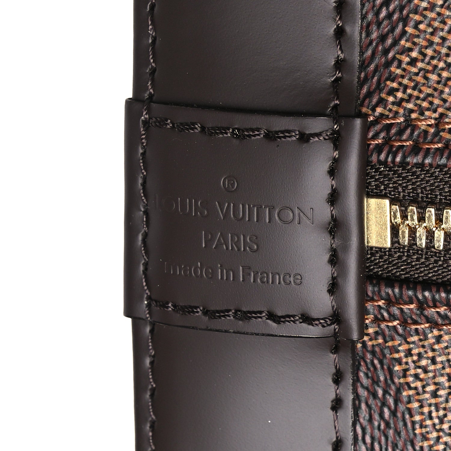 Louis Vuitton Damier Ebene Alma MM 6 of 9