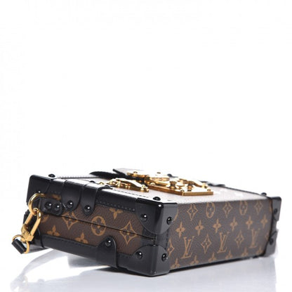Louis Vuitton Monogram Petite Malle Black 4 of 7