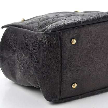 Chanel Caviar Quilted Petit Timeless Tote PTT Black 5 of 13