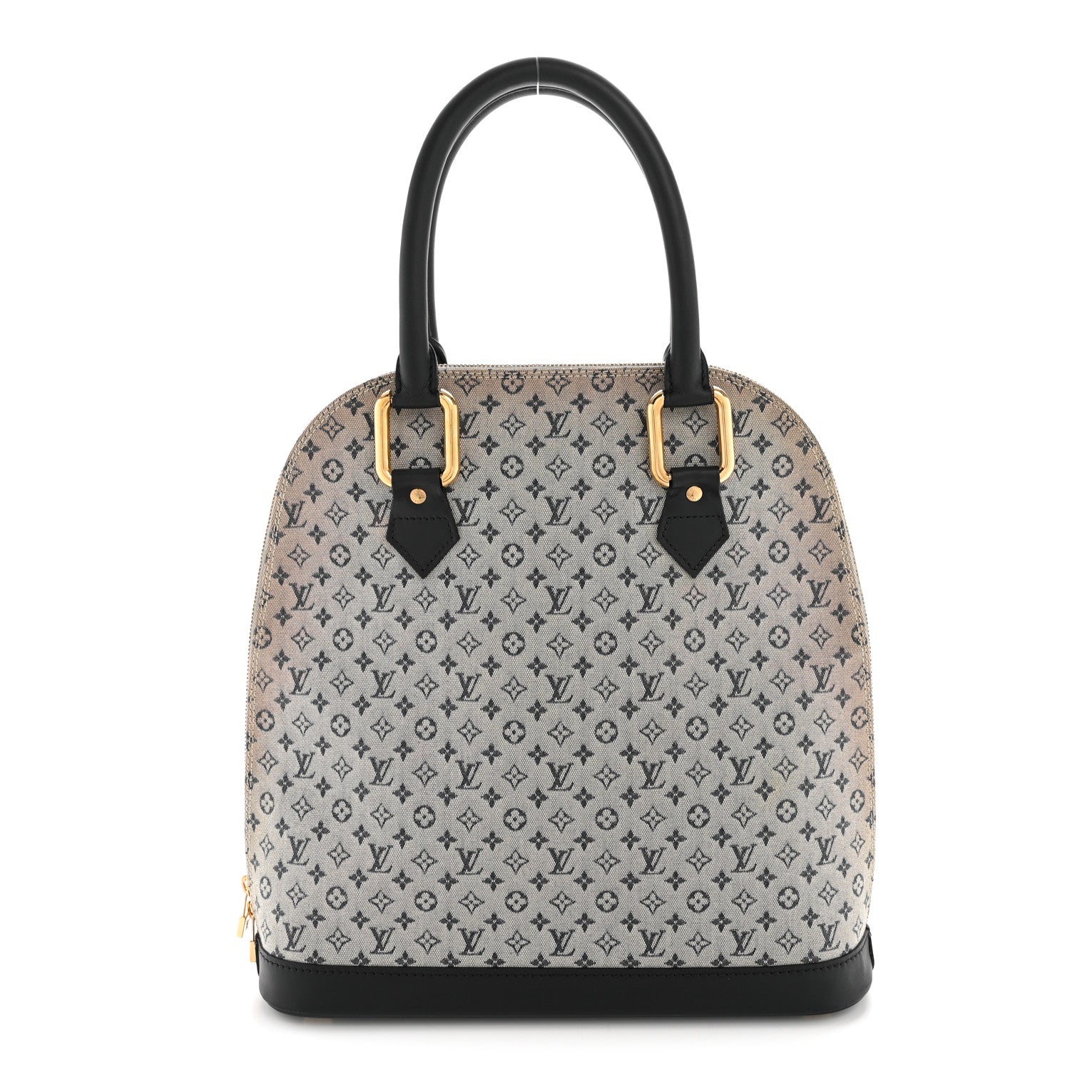Louis Vuitton Mini Monogram Alma Haut Tote Blue 1 of 15