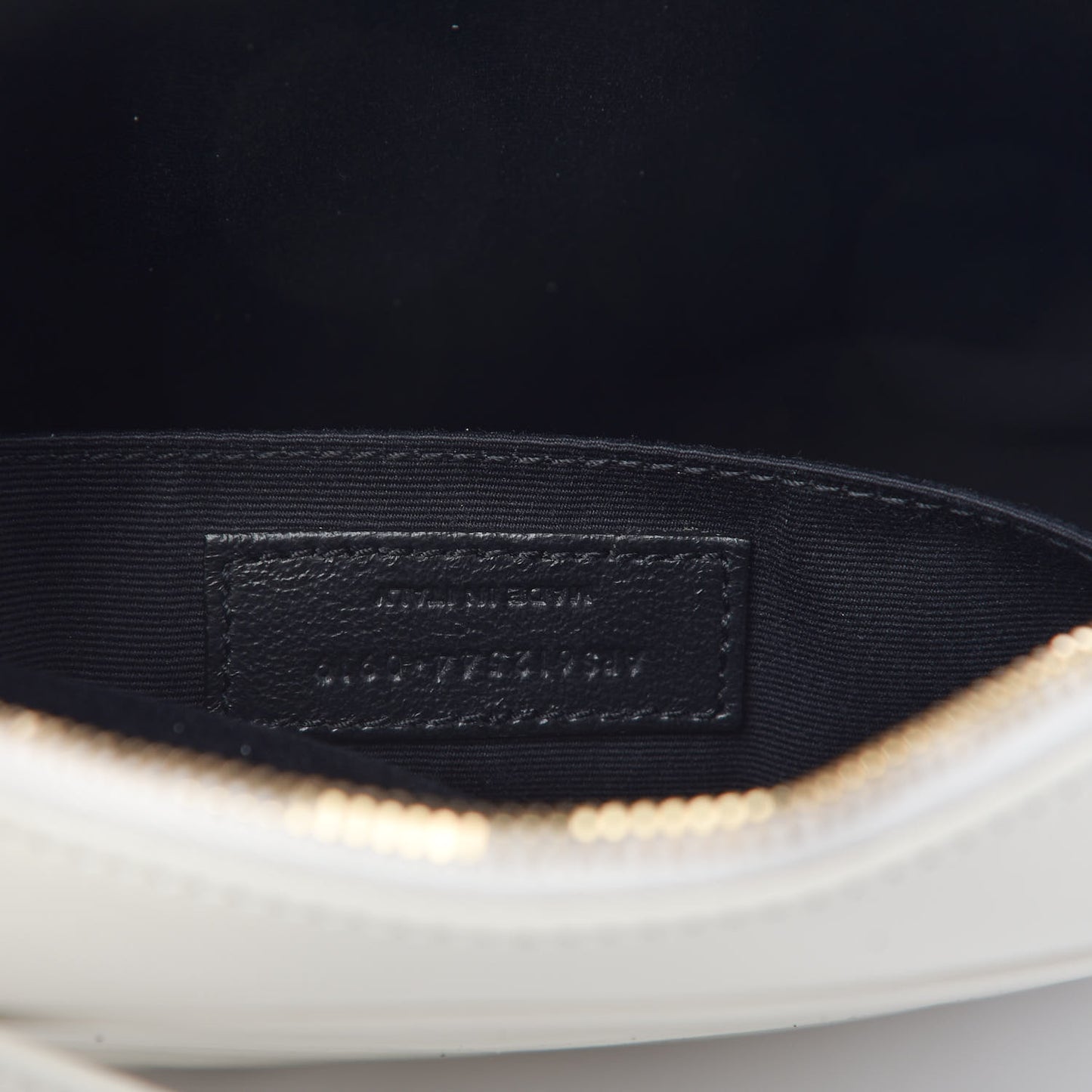 Calfskin Matelasse Monogram Lou Camera Bag Crema Soft