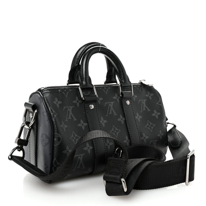 Louis Vuitton Reverse Monogram Eclipse Keepall Bandouliere 25 3 of 9