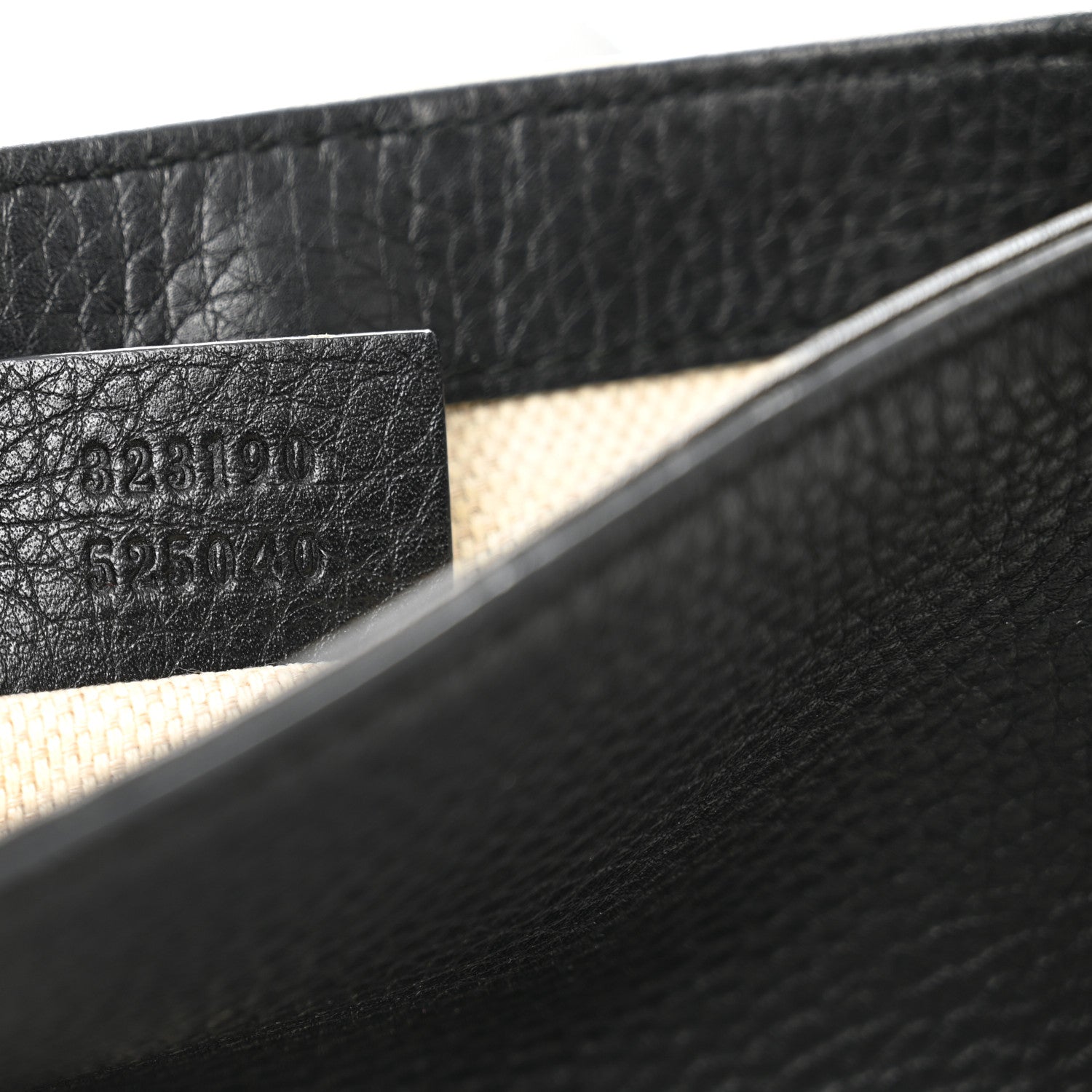 Gucci Pebbled Calfskin Small Soho Flap Crossbody Black 7 of 12