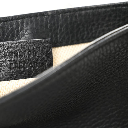 Gucci Pebbled Calfskin Small Soho Flap Crossbody Black 7 of 12