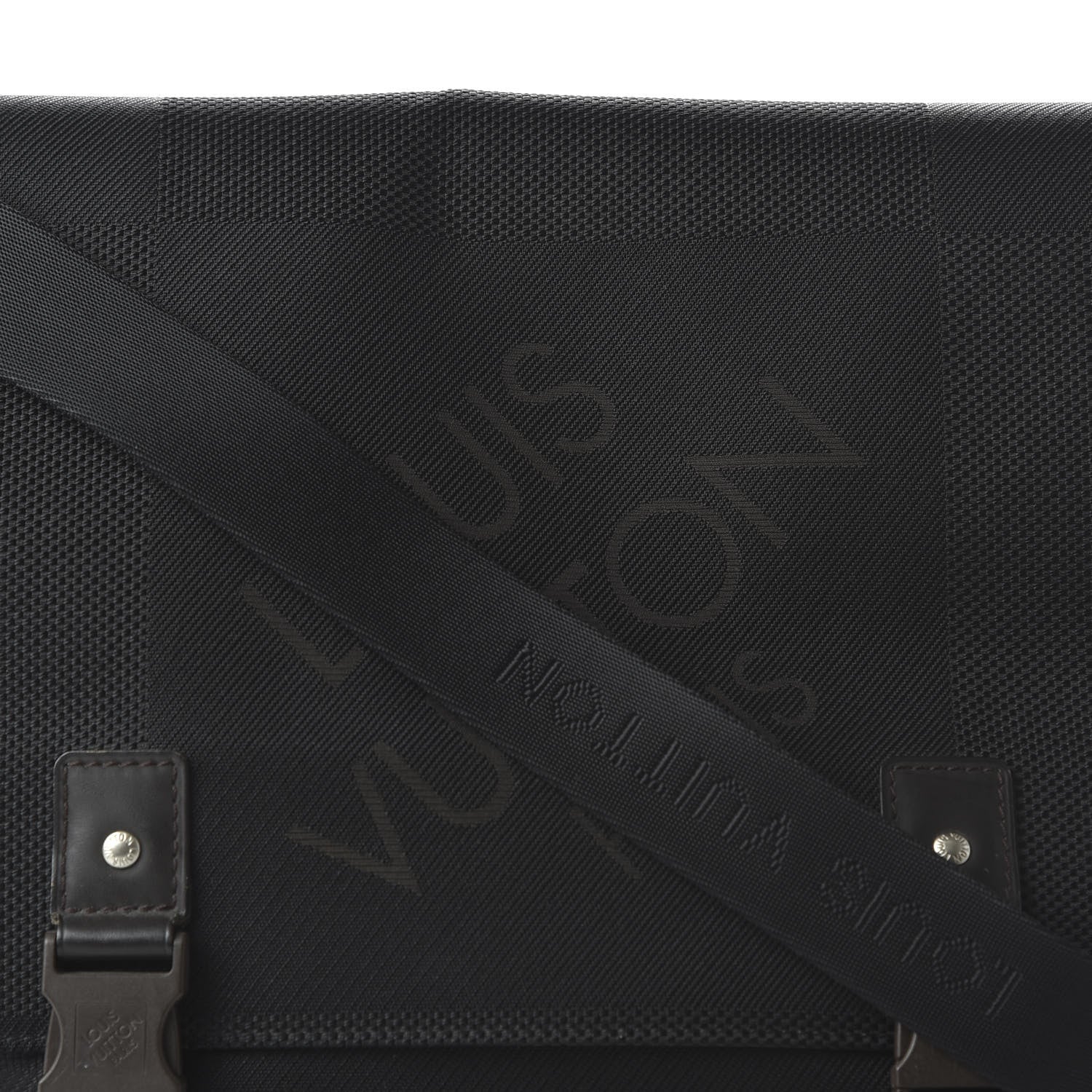 Louis Vuitton Damier Geant Loup Messenger Bag Black 9 of 10