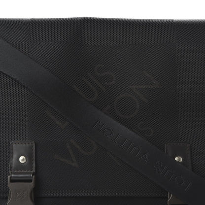 Louis Vuitton Damier Geant Loup Messenger Bag Black 9 of 10
