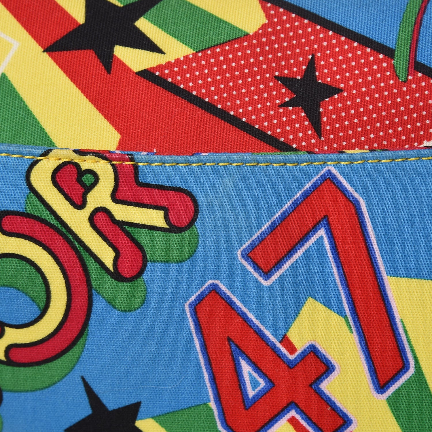 Christian Dior Canvas Bob Marley Saddle Bag Multicolor 10 of 12