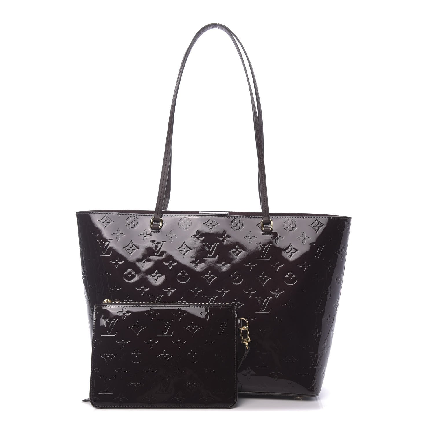 Louis Vuitton Vernis Long Beach MM Amarante 1 of 9