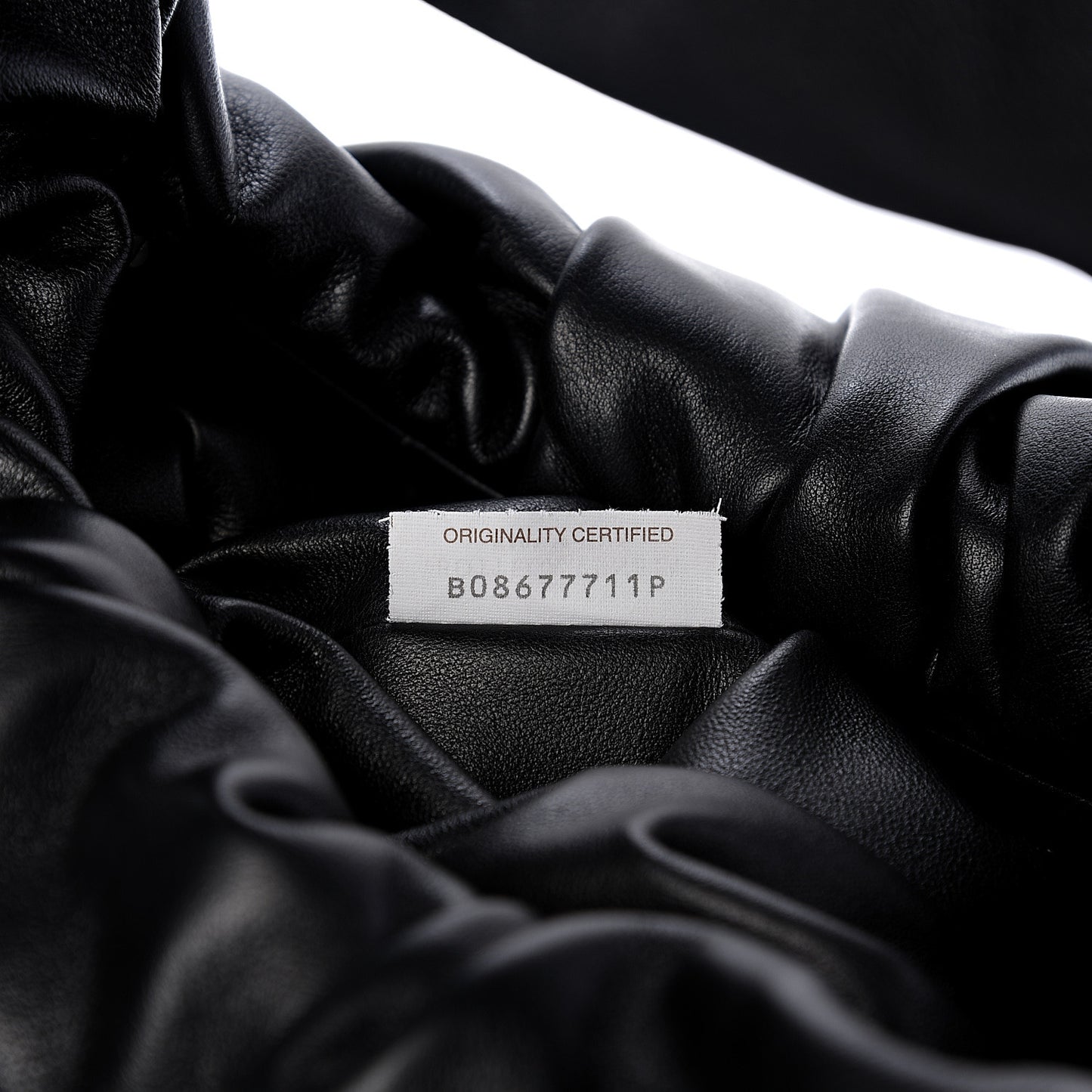 Smooth Butter Calfskin Small The Shoulder Pouch Black