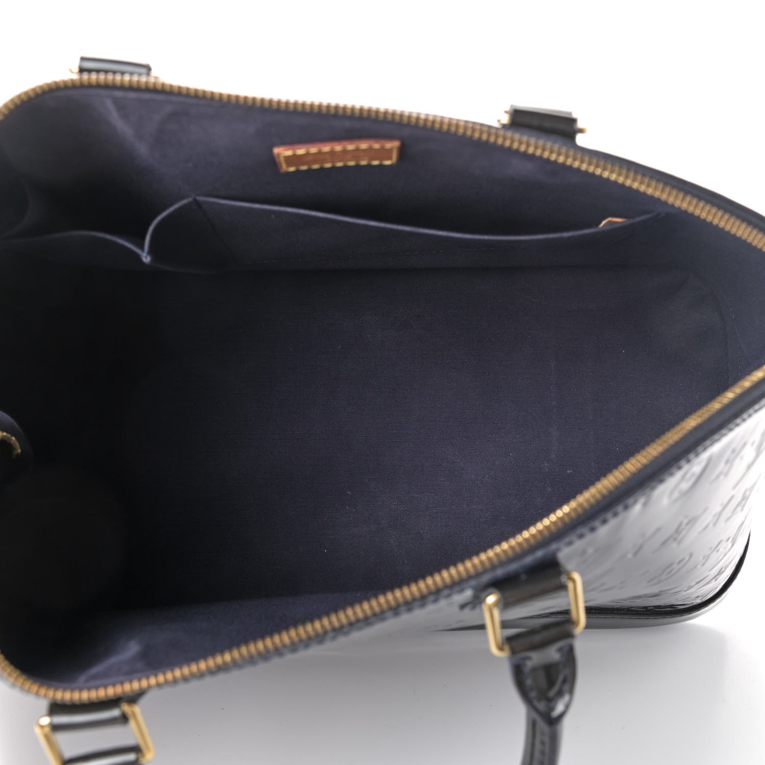 Louis Vuitton Vernis Alma GM Blue Infini 4 of 4