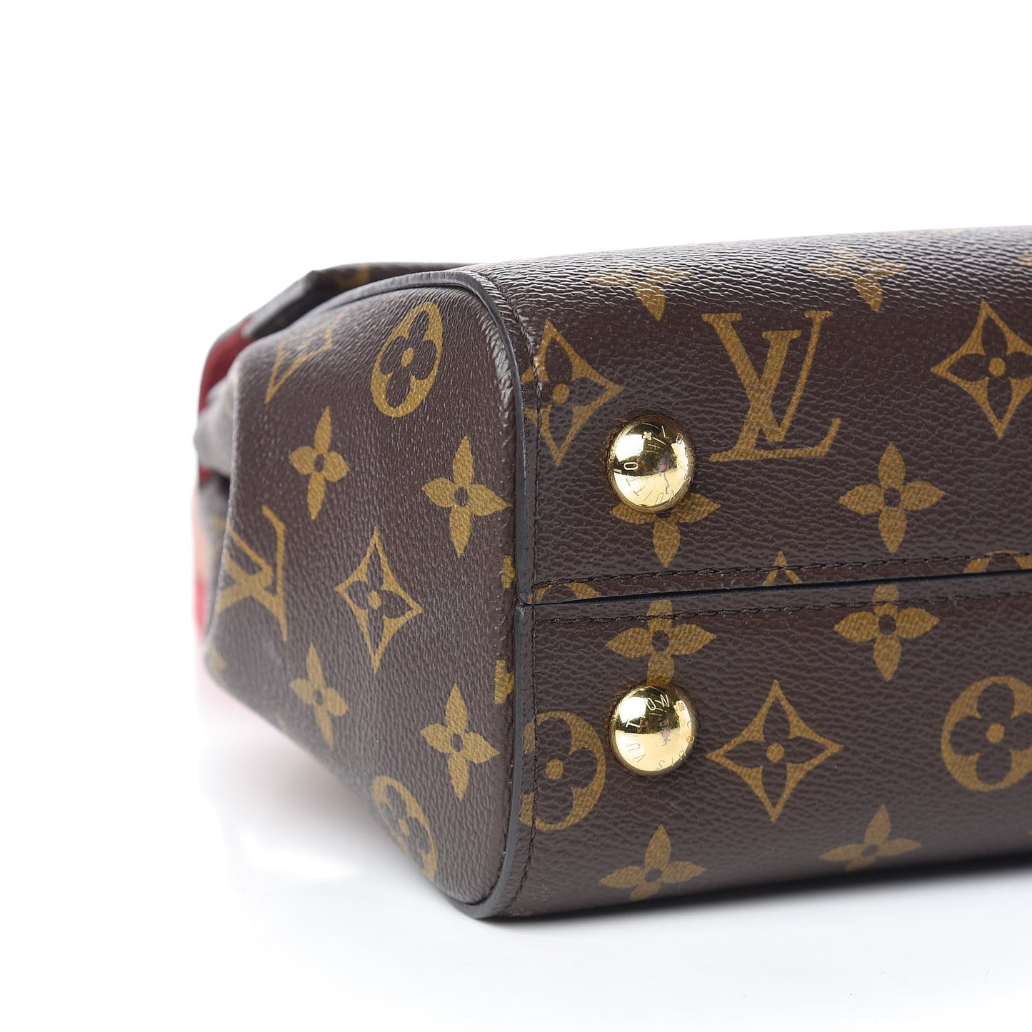 Monogram Cluny BB Rose Coquelicot