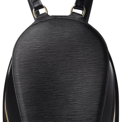 Louis Vuitton Epi Mabillon Backpack Black 9 of 9