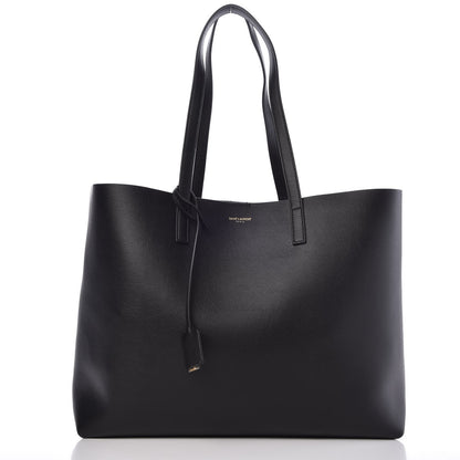 Saint Laurent Calfskin Large Shopping Tote Black 1 of 10
