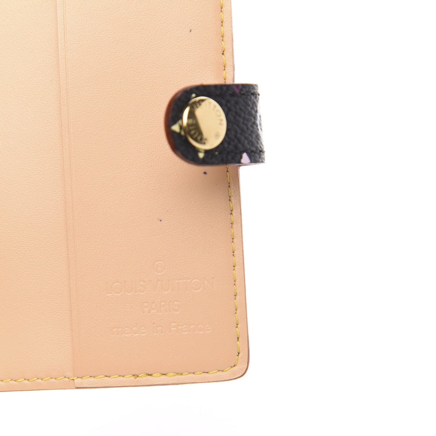 Monogram Multicolor Carnet de Bal Mini Agenda Cover Black