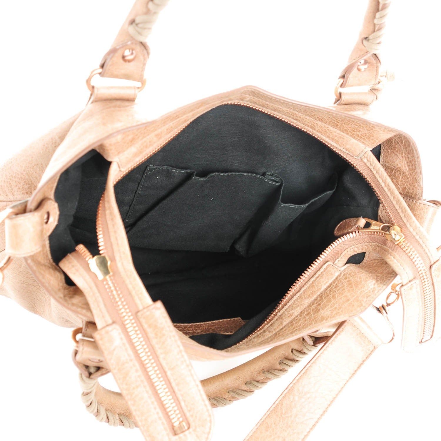 Balenciaga Agneau Giant 12 Rose Gold Hardware Town Seigle 6 of 8
