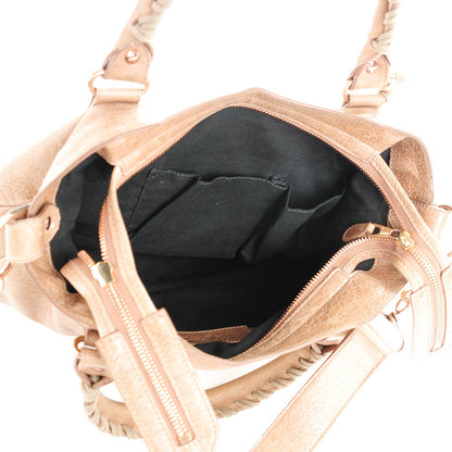 Balenciaga Agneau Giant 12 Rose Gold Hardware Town Seigle 6 of 8