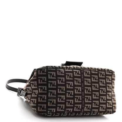 Fendi Zucchino Vitello Mini Mama Baguette Testa di Moro Beige 4 of 9