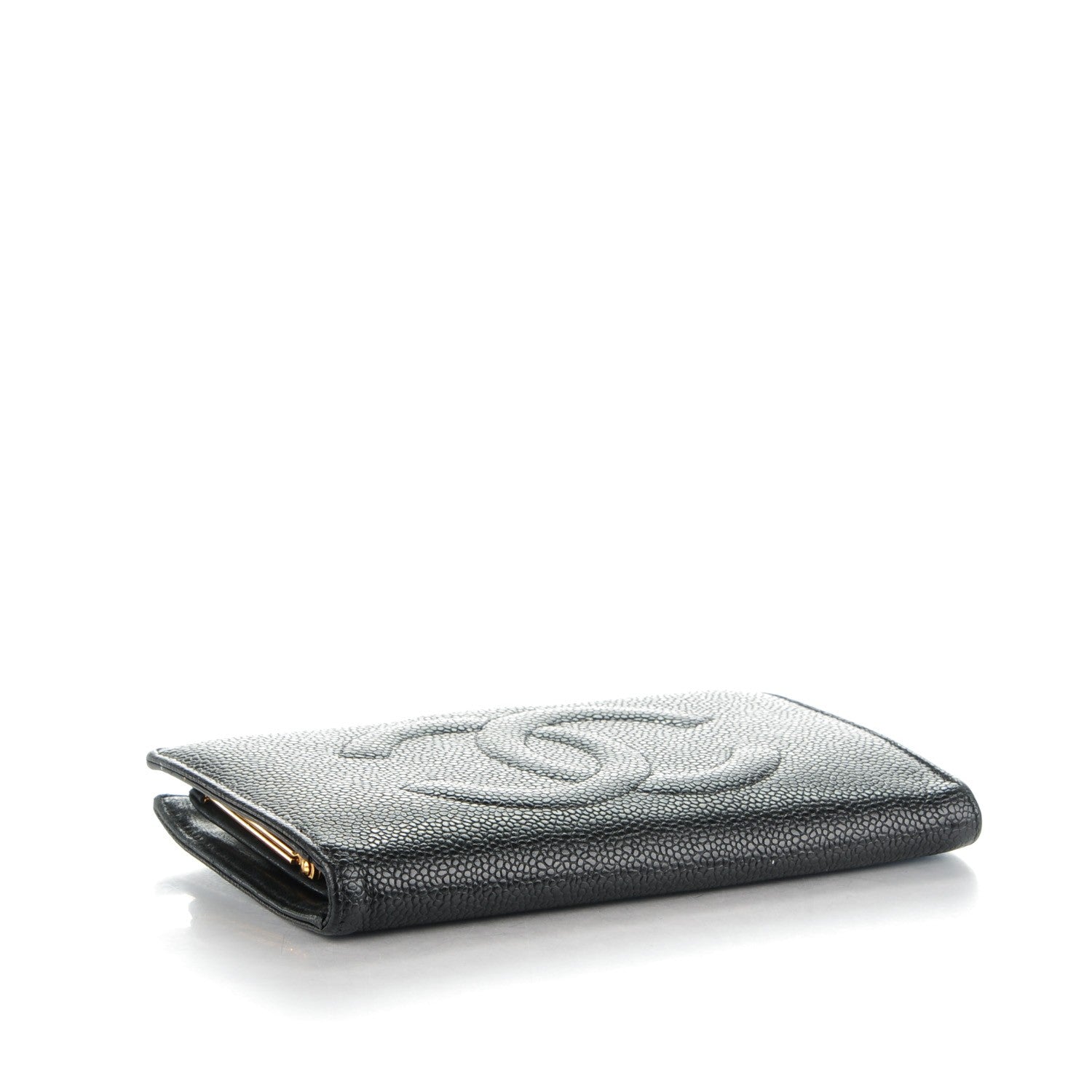 Chanel Caviar Timeless CC French Wallet Black 4 of 9