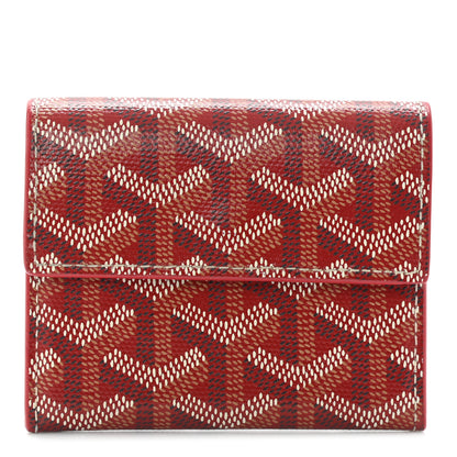 Goyard Goyardine Marigny Coin Purse Wallet Red 1 of 8