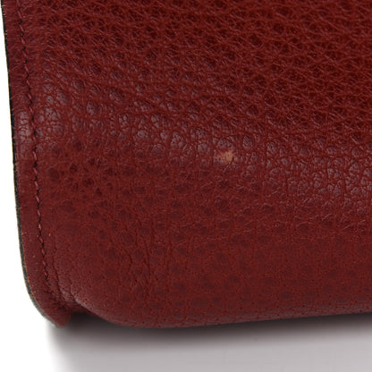Hermes Taurillon Clemence Muso Rouge H 9 of 17