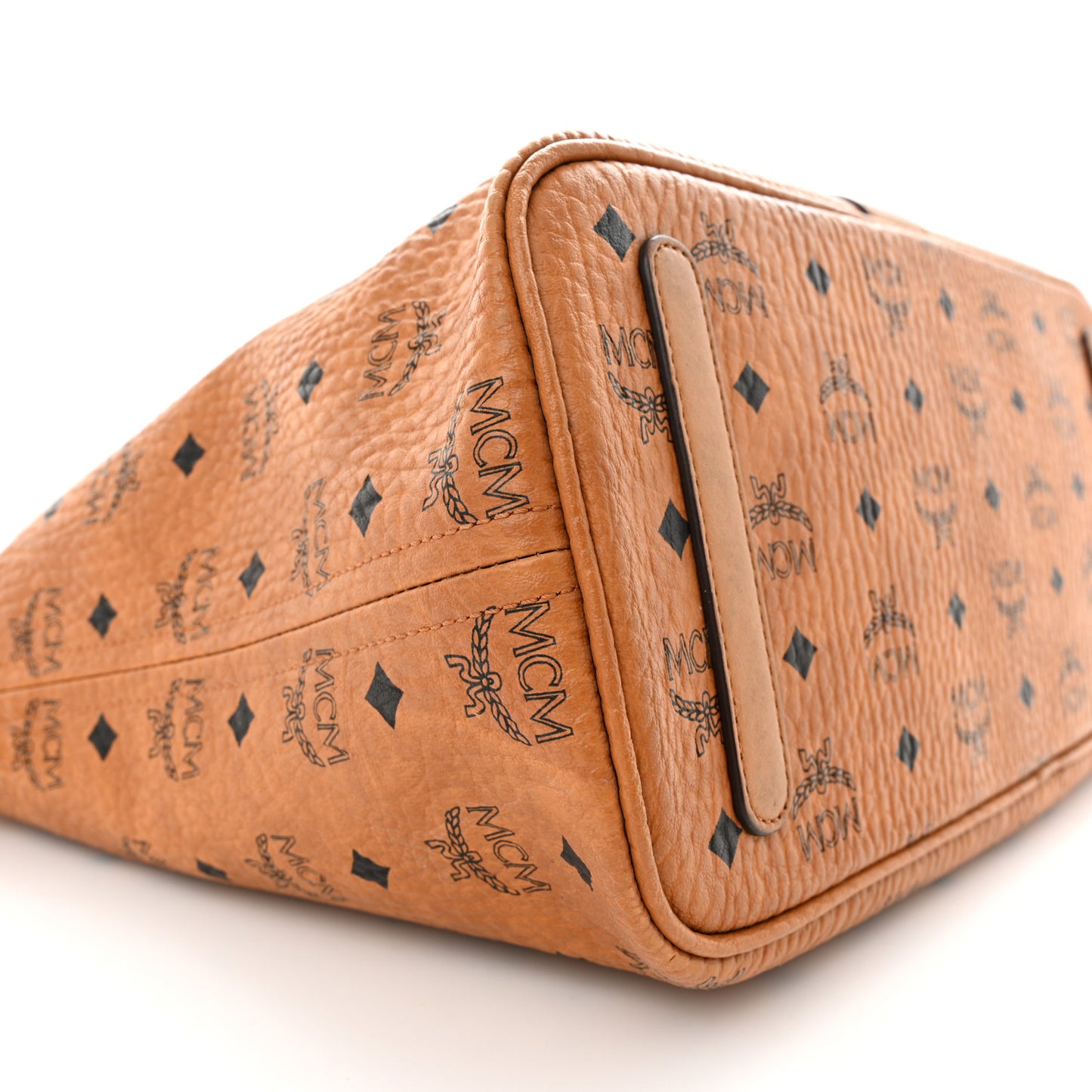 Visetos Medium Liz Reversible Shopper Tote Cognac