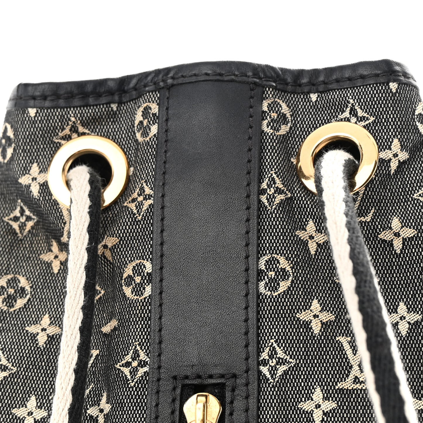 Mini Lin Monogram Betsy Backpack Black