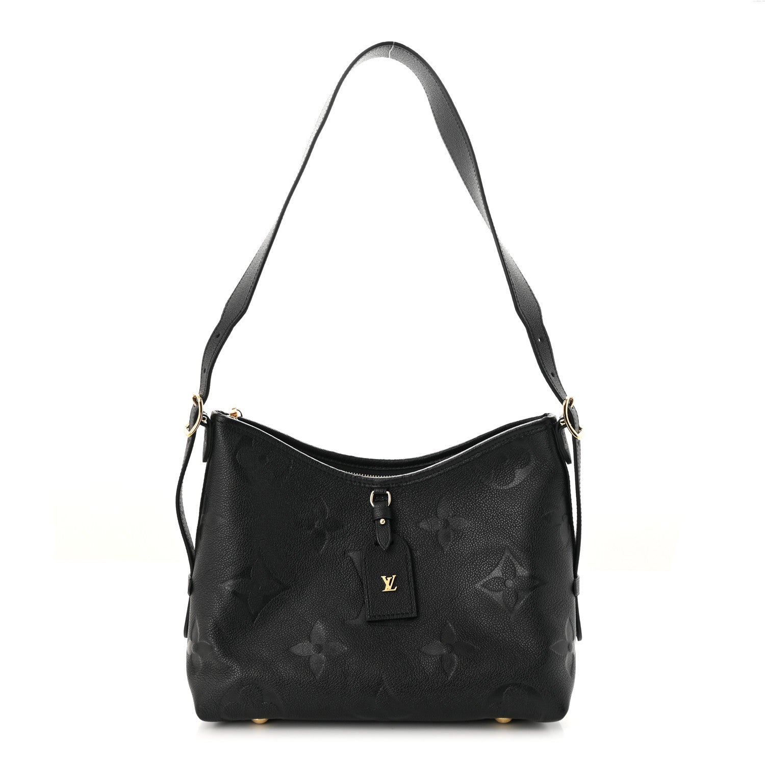 Louis Vuitton Empreinte Carryall PM Black 3 of 12