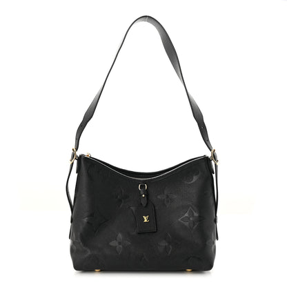 Louis Vuitton Empreinte Carryall PM Black 3 of 12